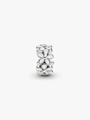 White Daisy Flower Spacer Charm