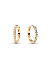 Sparkling Mini Hoop Earrings