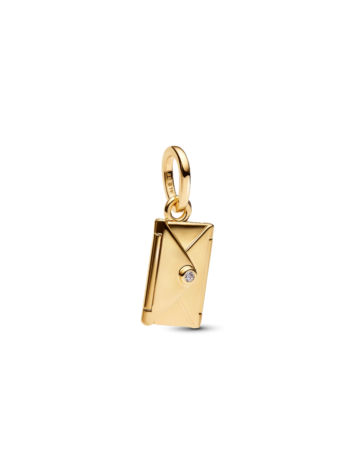 Engravable & Openable Envelope Dangle Charm