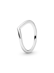 Polished Wishbone Ring