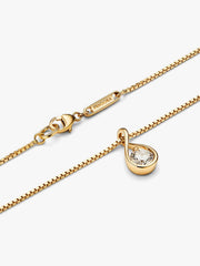 Pandora Infinite 14k White Gold Lab-grown Diamond Pendant Necklace