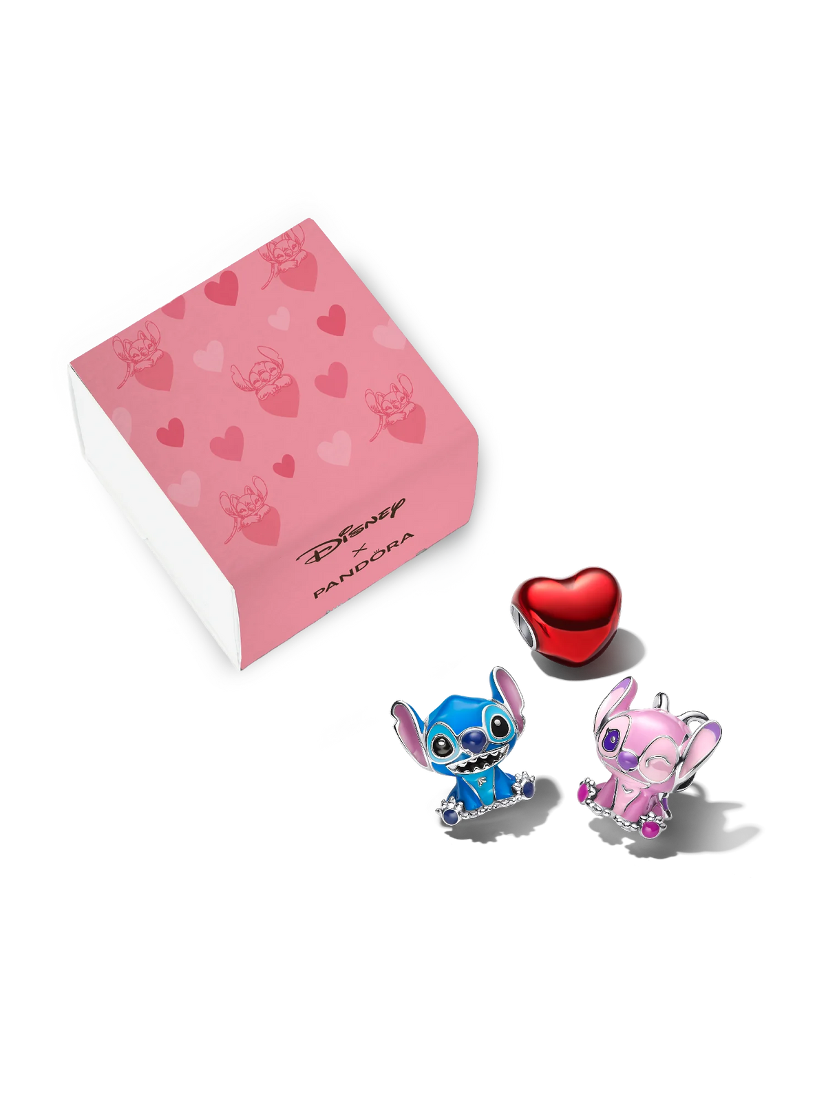 FINAL SALE - Stitch Valentines Charm Gift Set