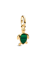 Green Turtle Mini Dangle Charm