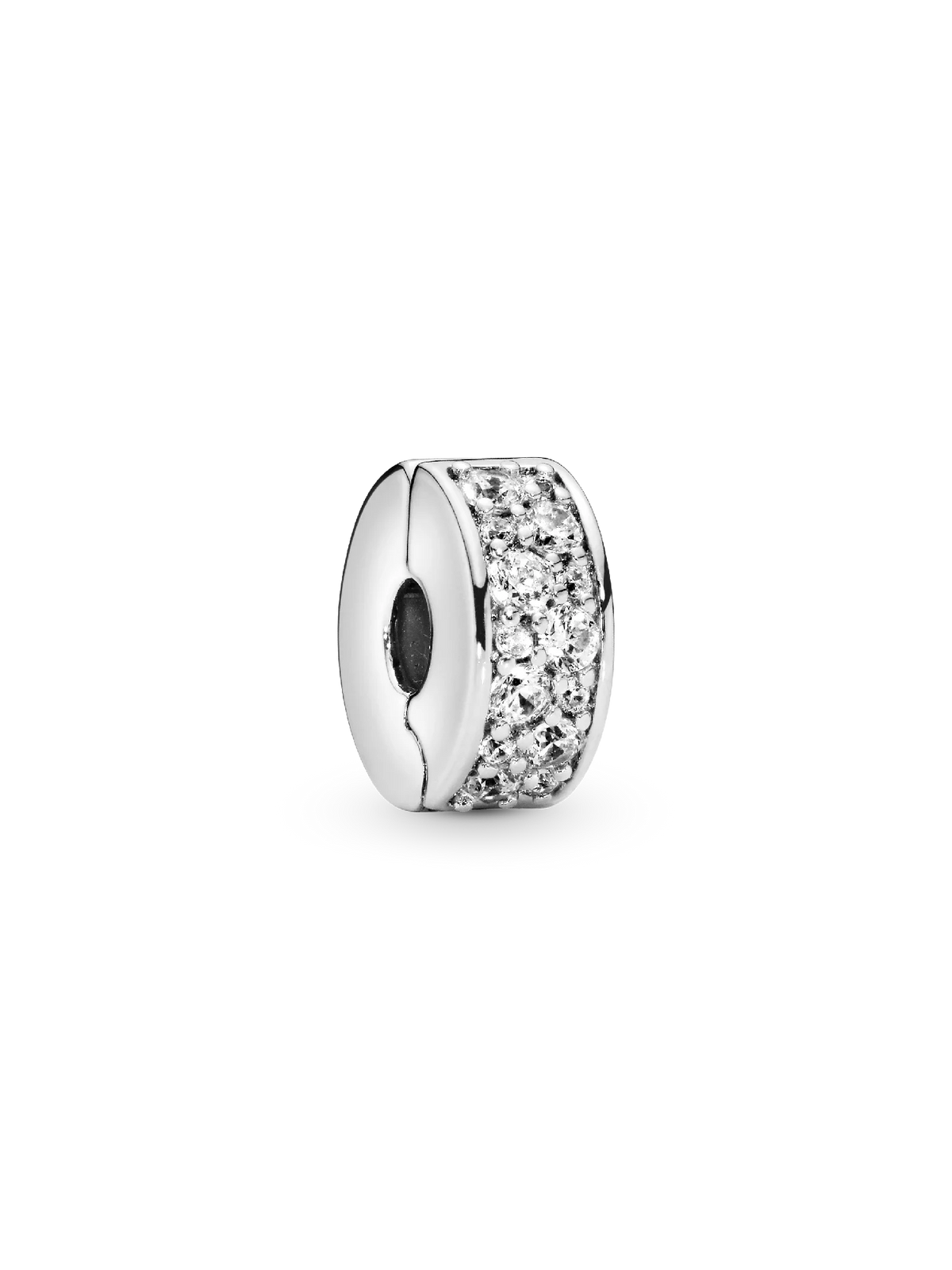 Clear Pavé Clip Charm