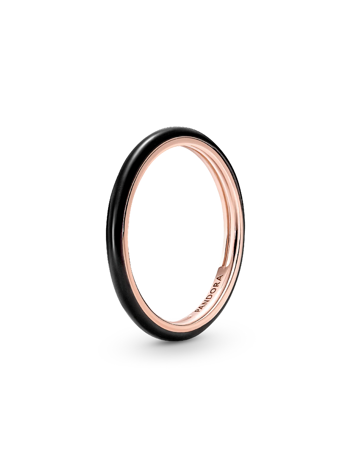 Pandora ME Black Enamel Ring