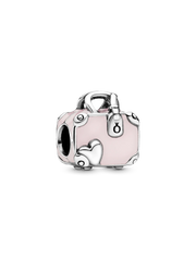 Pink Travel Bag Charm