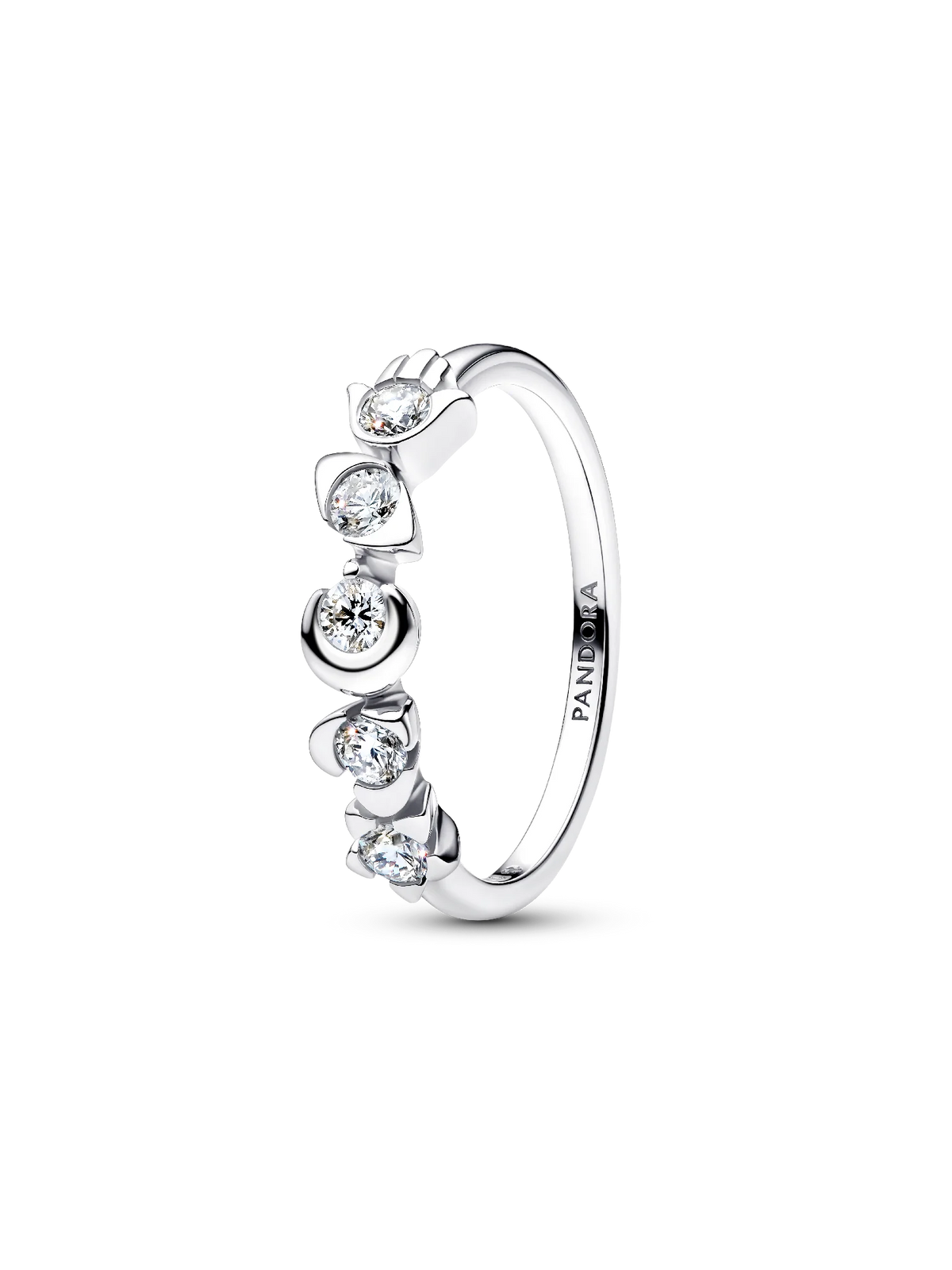 Pandora Talisman Sterling Silver Lab-Grown Diamond Symbols Ring
