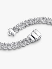 Pavé Cuban Chain Necklace