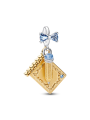 Bridgerton Dance Card & Pencil Dangle Charm