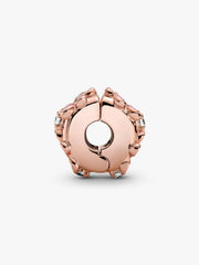 Pink Daisy Spacer Clip Charm