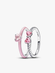 Think Pink Ring Set