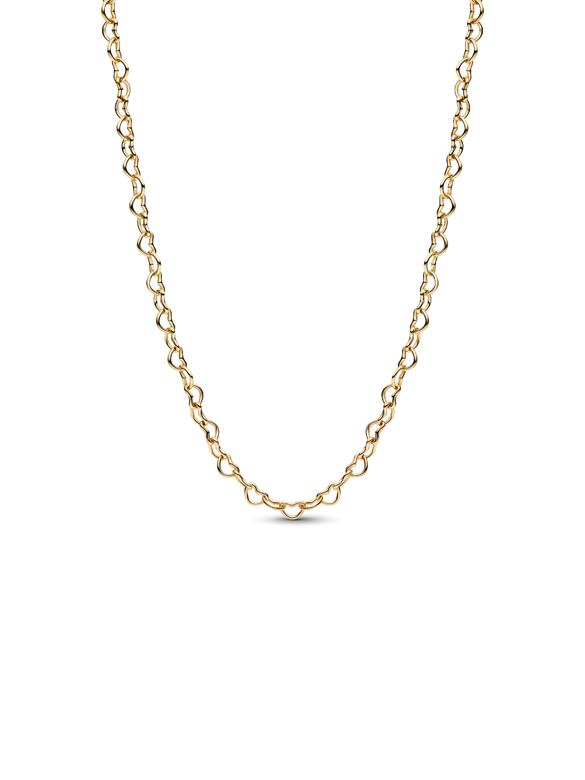 Pandora Era Linked Hearts Chain Necklace