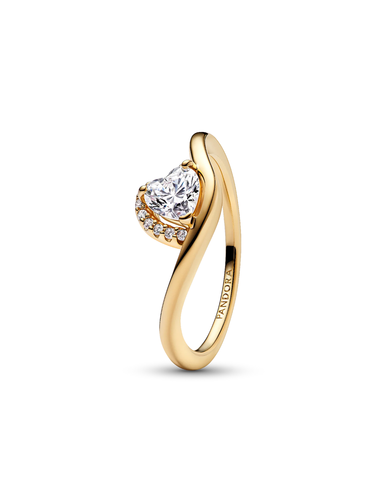 Wavy Heart Ring