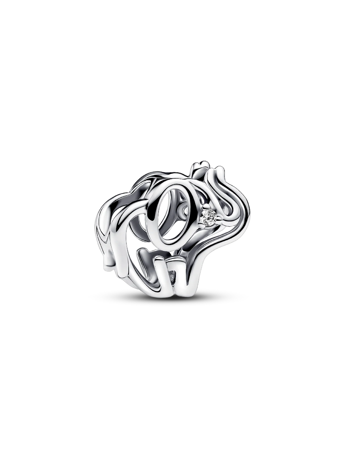 Openwork Elephant Charm