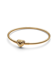 FINAL SALE - Radiating Heart Clasp Bangle
