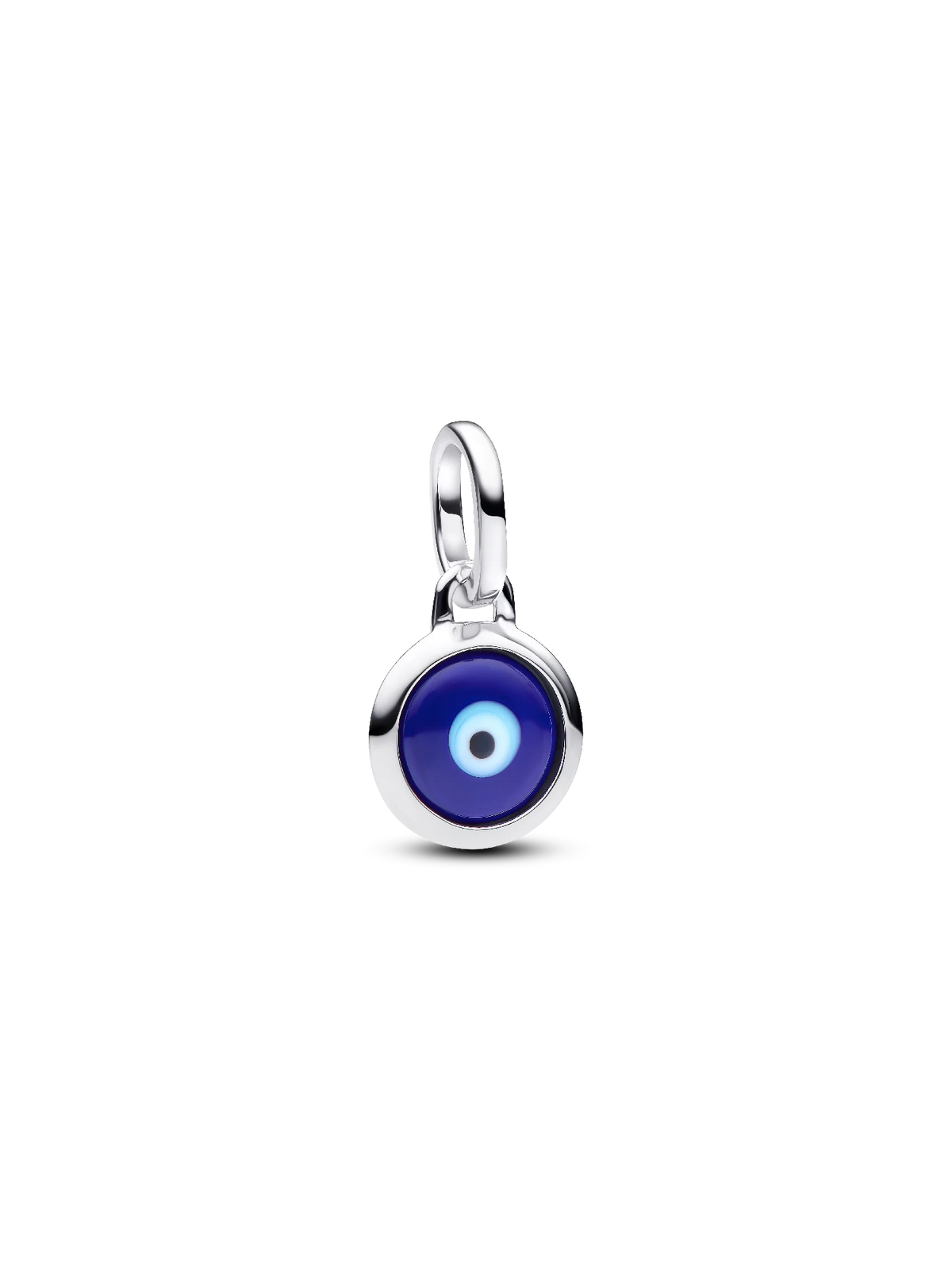 Engravable Evil Eye Murano Glass Mini Dangle Charm