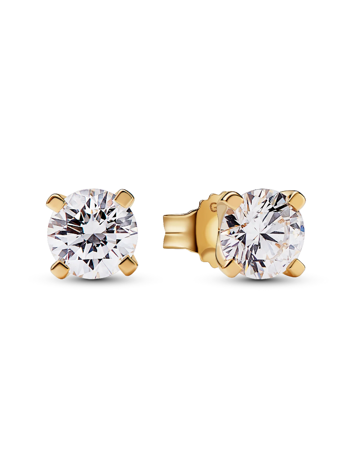 Pandora Era 14k Gold Lab-grown Diamond Earrings