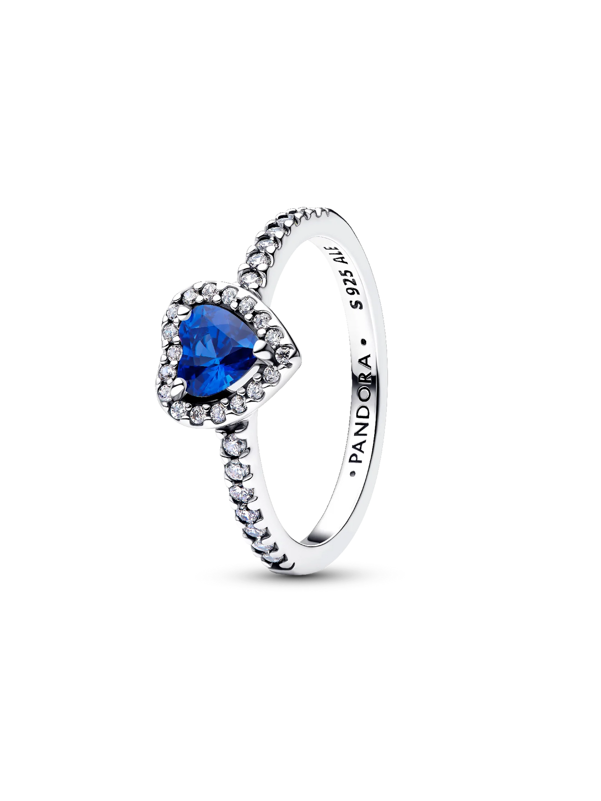 Elevated Red Heart Ring