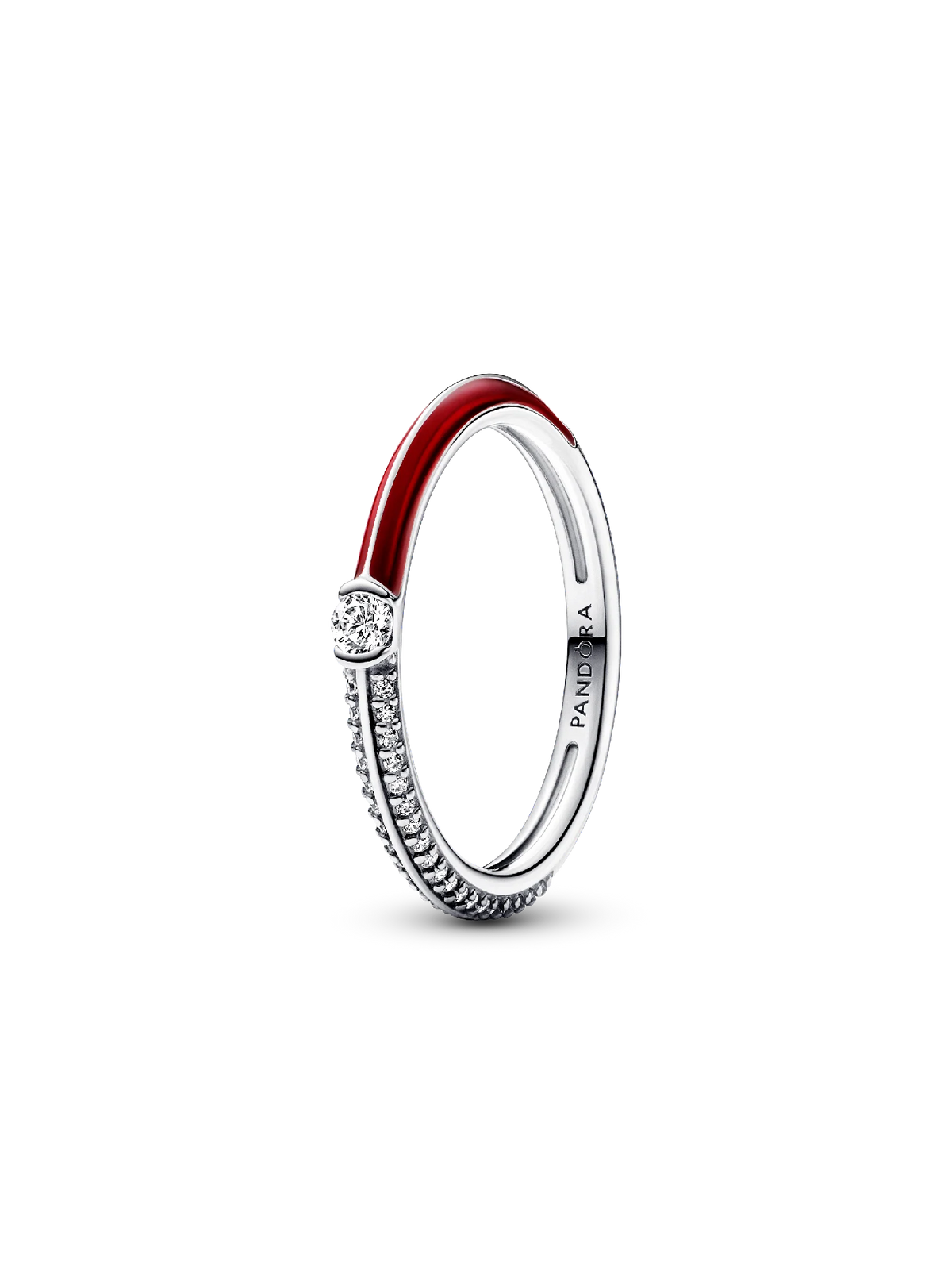FINAL SALE - Pandora ME Pavé & Red Dual Ring