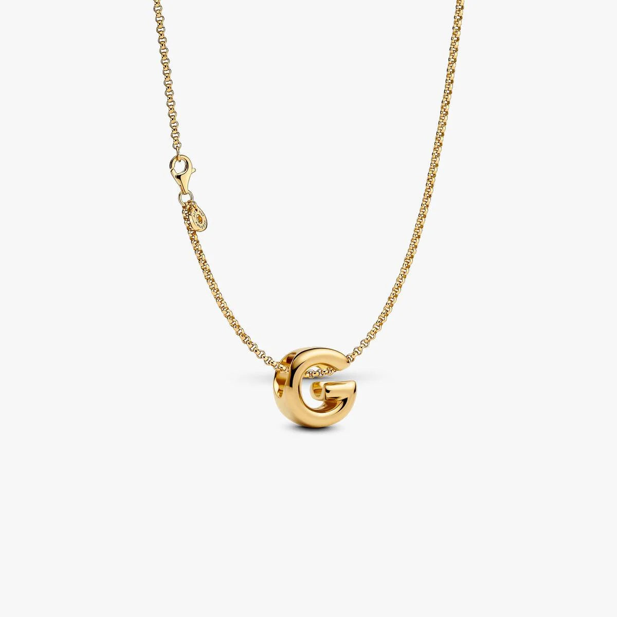 Letter G Charm Necklace