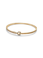 Pandora Infinite Lab-grown Diamond Pavé Double Row Bangle