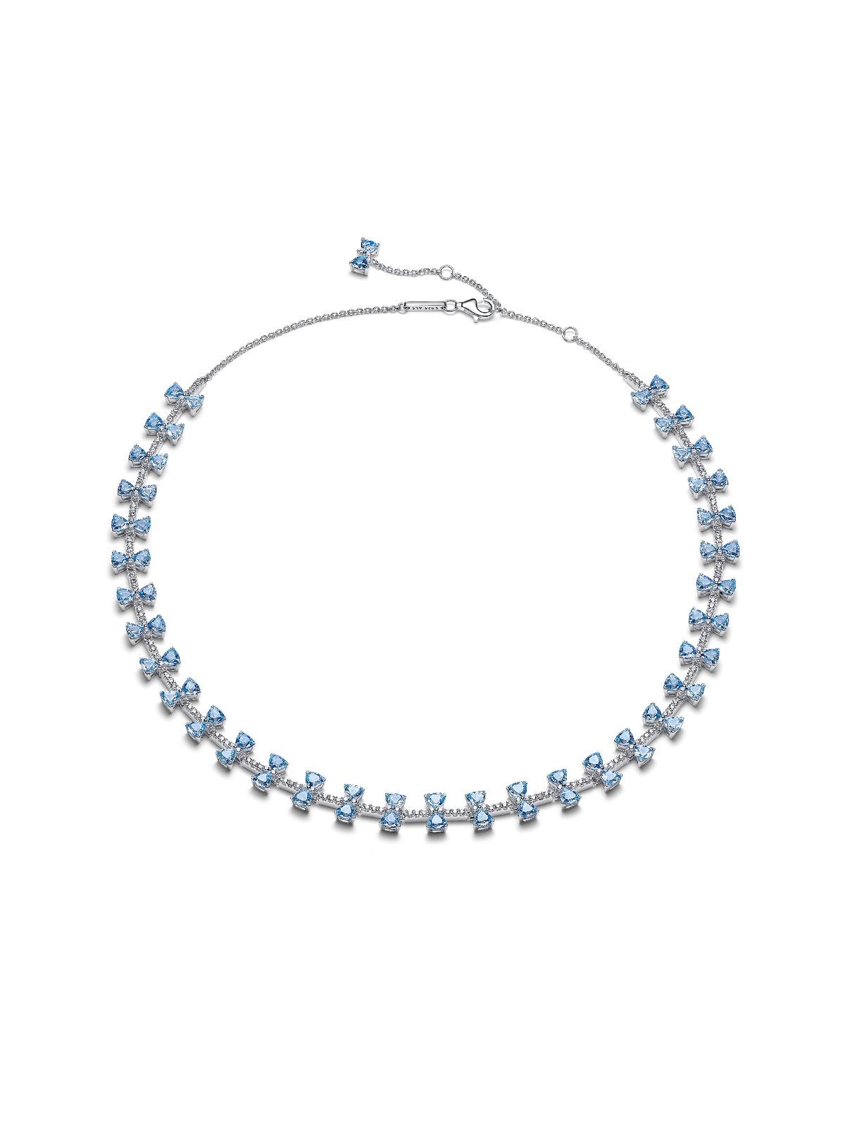 Bridgerton Blue Bow Necklace