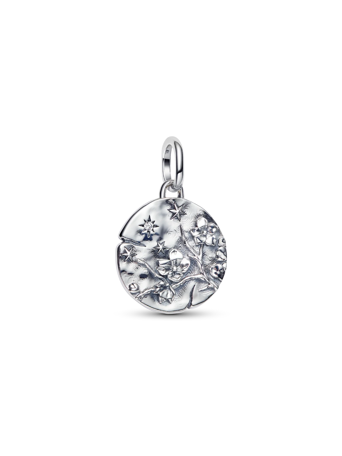 Cherry Blossom Medallion Charm