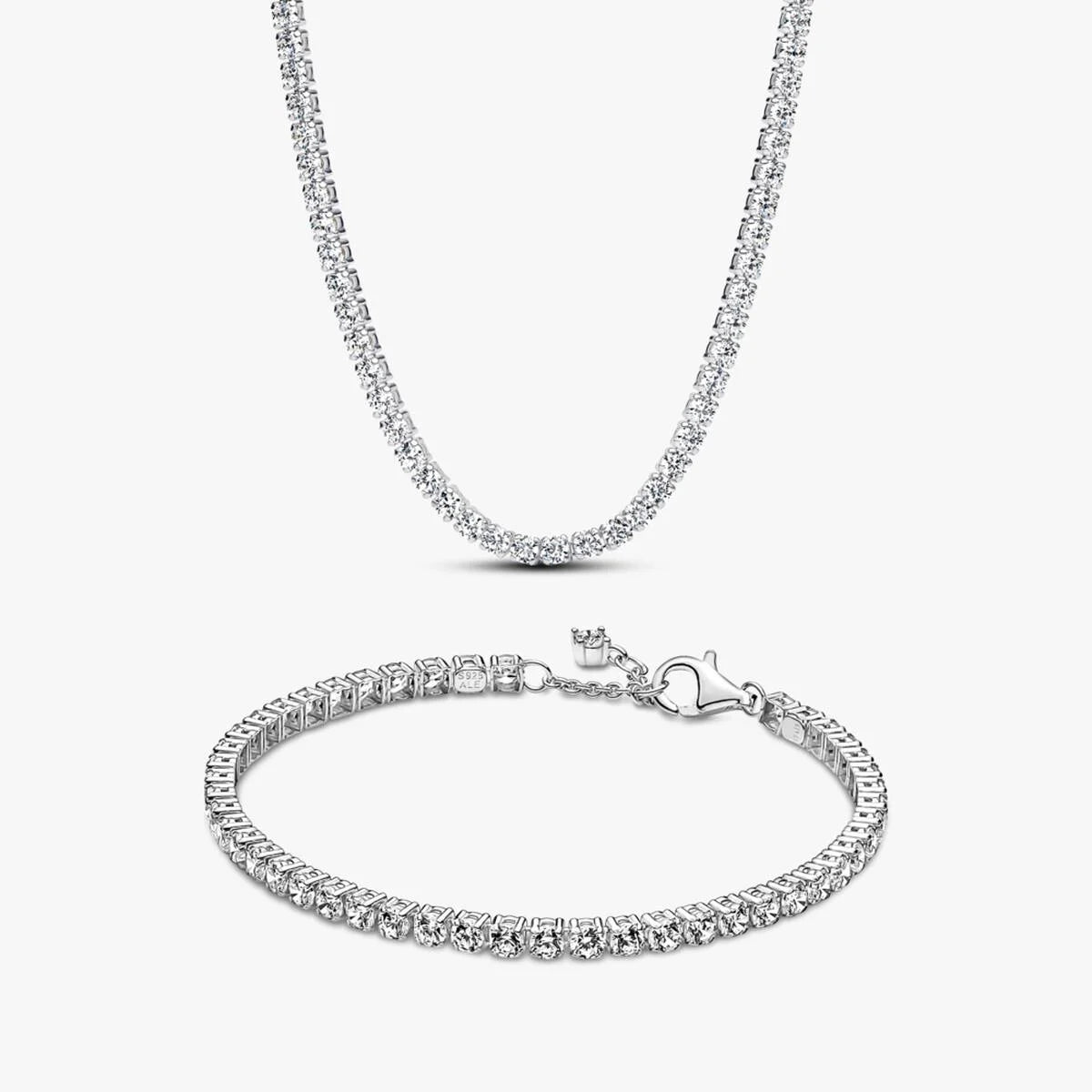 Tennis Style Jewelry Set