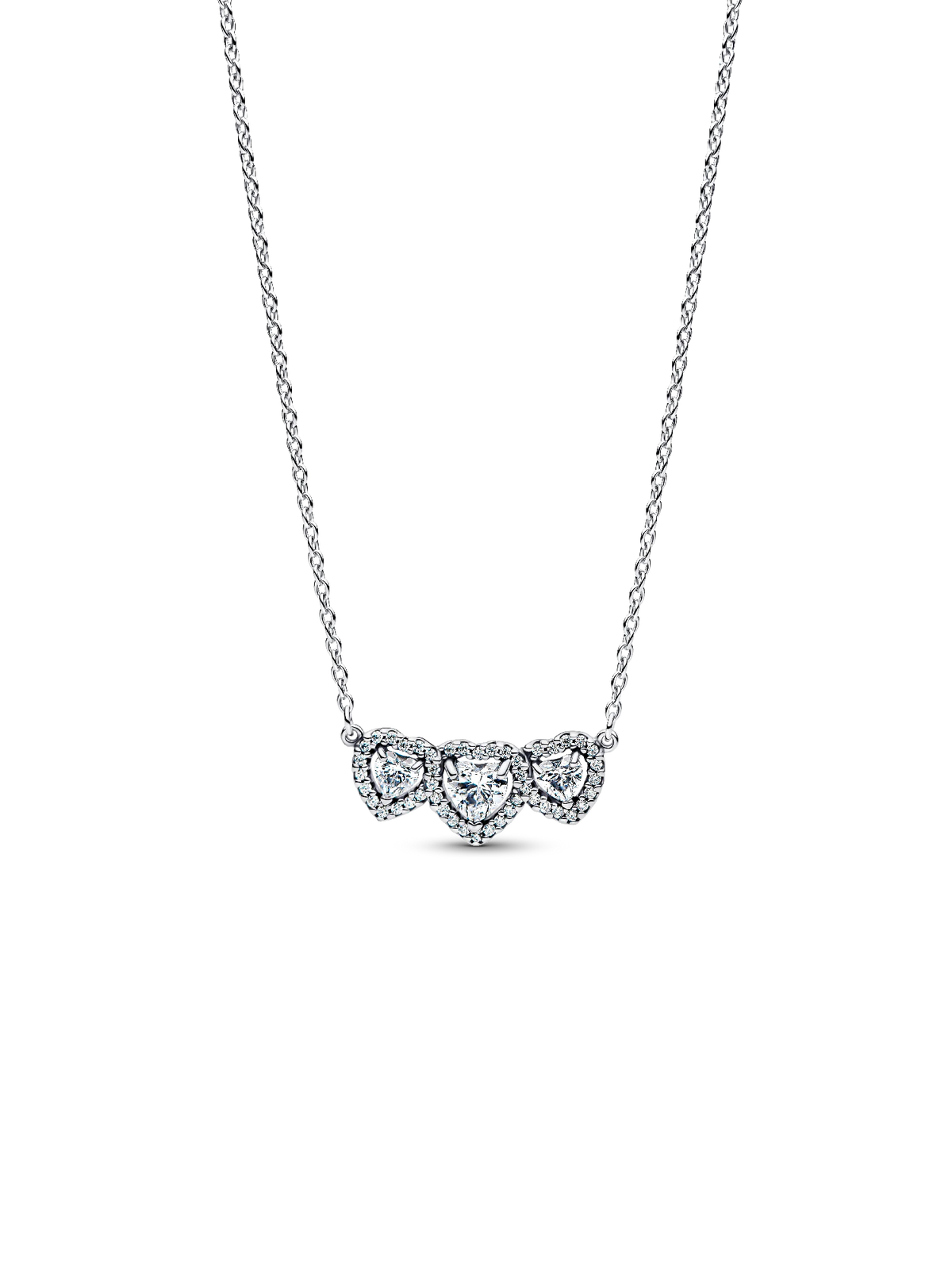 Halo Heart Trilogy Collier Necklace