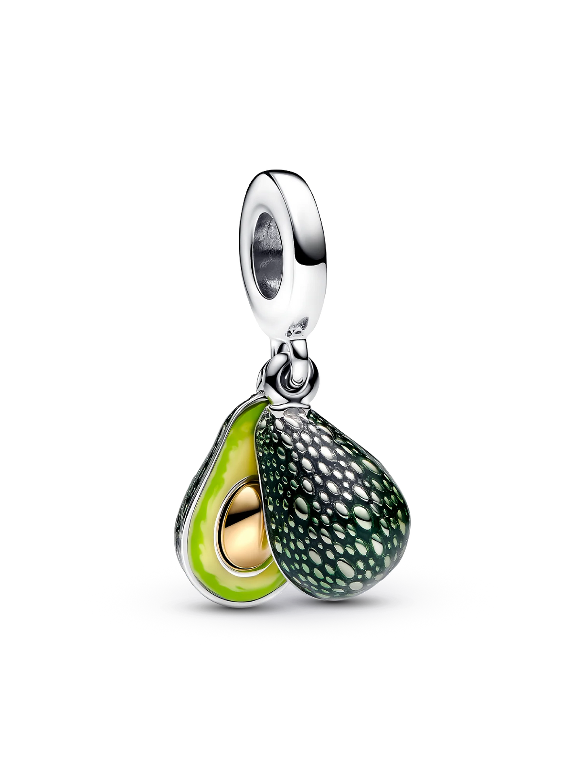 Avocado Double Dangle Charm
