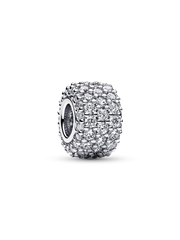Sparkling Pavé Triple-row Charm