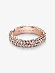 Pandora Timeless Pavé Double-row Ring
