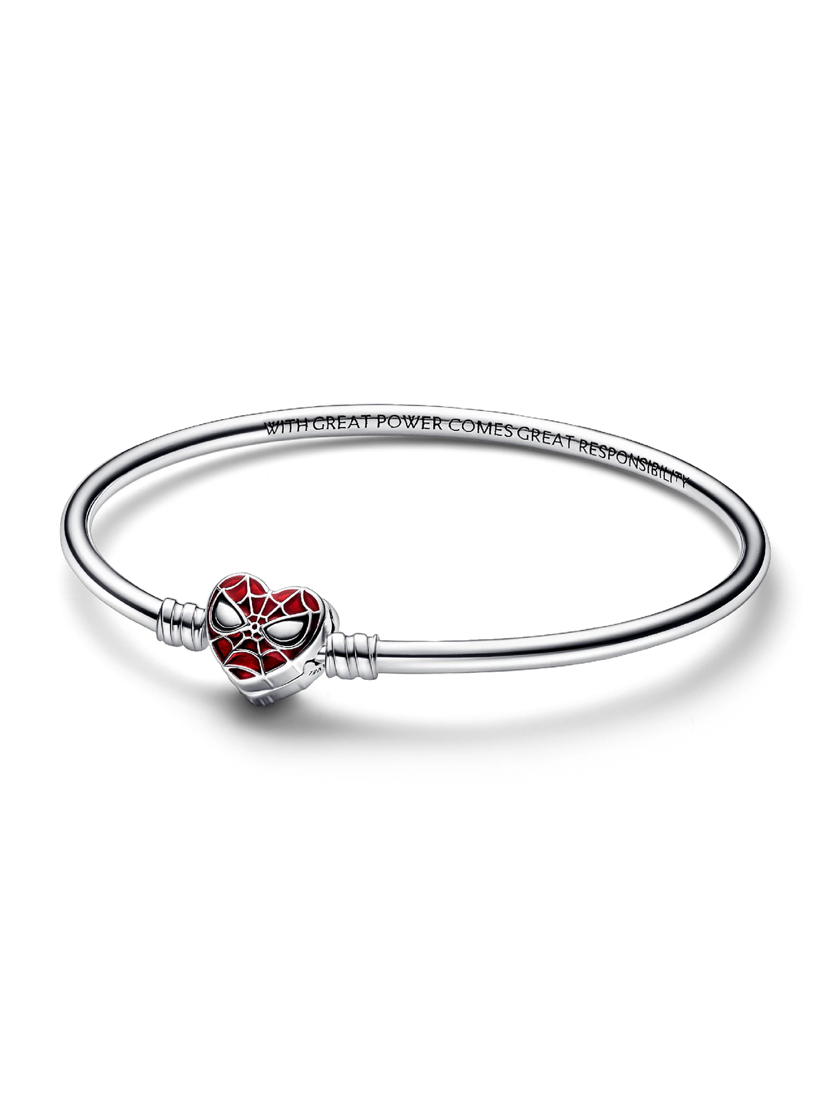 Pandora Moments Marvel Spider-Man Mask Clasp Bangle