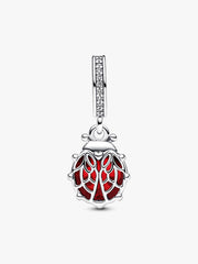 Red Ladybird Dangle Charm