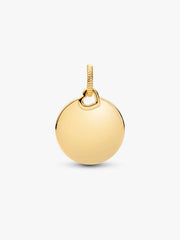 Surfing Round Tag Dangle Charm