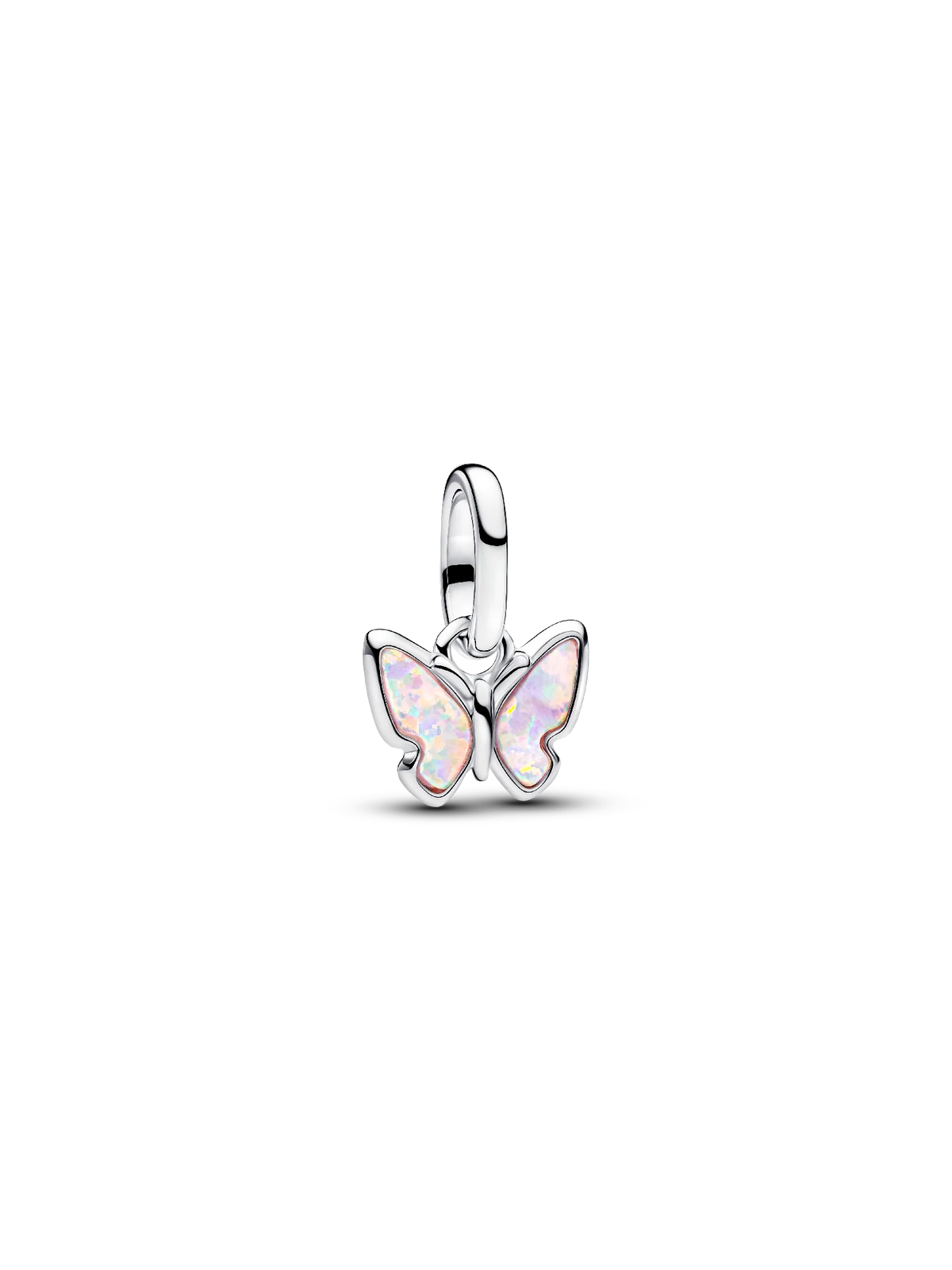 Pink Butterfly Mini Dangle Charm