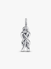 FINAL SALE - Pavé Infinity Knot Dangle Charm