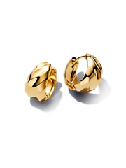 Rippled Hoop Earrings