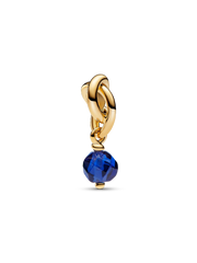 May Faceted Eternity Circle Dangle Charm