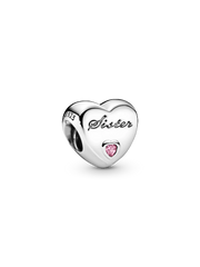 Sister Heart Charm