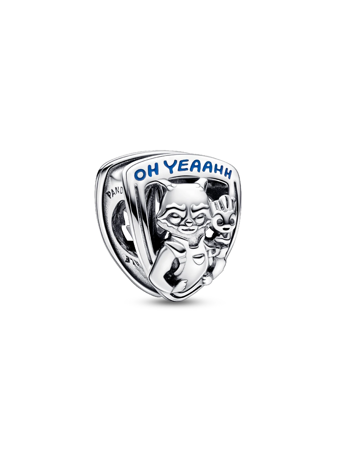 FINAL SALE - Marvel Guardians of the Galaxy Rocket Raccoon & Groot Emblem Charm