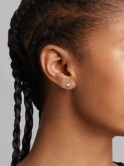 Pandora Infinite Sterling Silver Lab-grown Diamond Earrings