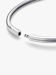 Pandora Infinite Sterling Silver Lab-grown Diamond Bangle