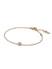 Pandora Era Bezel Lab-Grown Diamond Cluster Paperclip Chain Bracelet