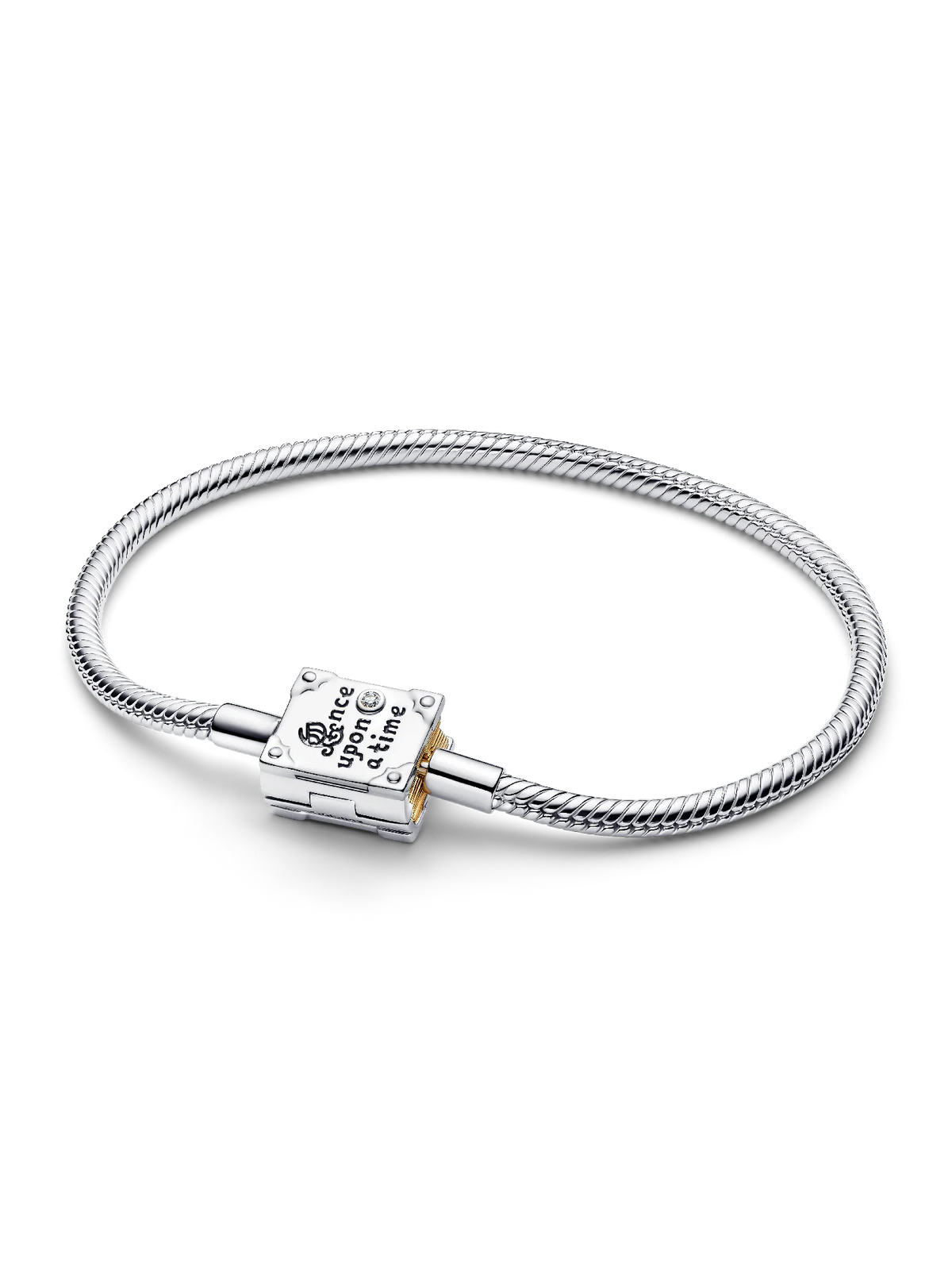 Disney Princess Storybook Lab-grown Diamond Snake Chain Bracelet