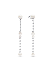 FINAL SALE - Treated Freshwater Cultured Pearl Drop Earrings