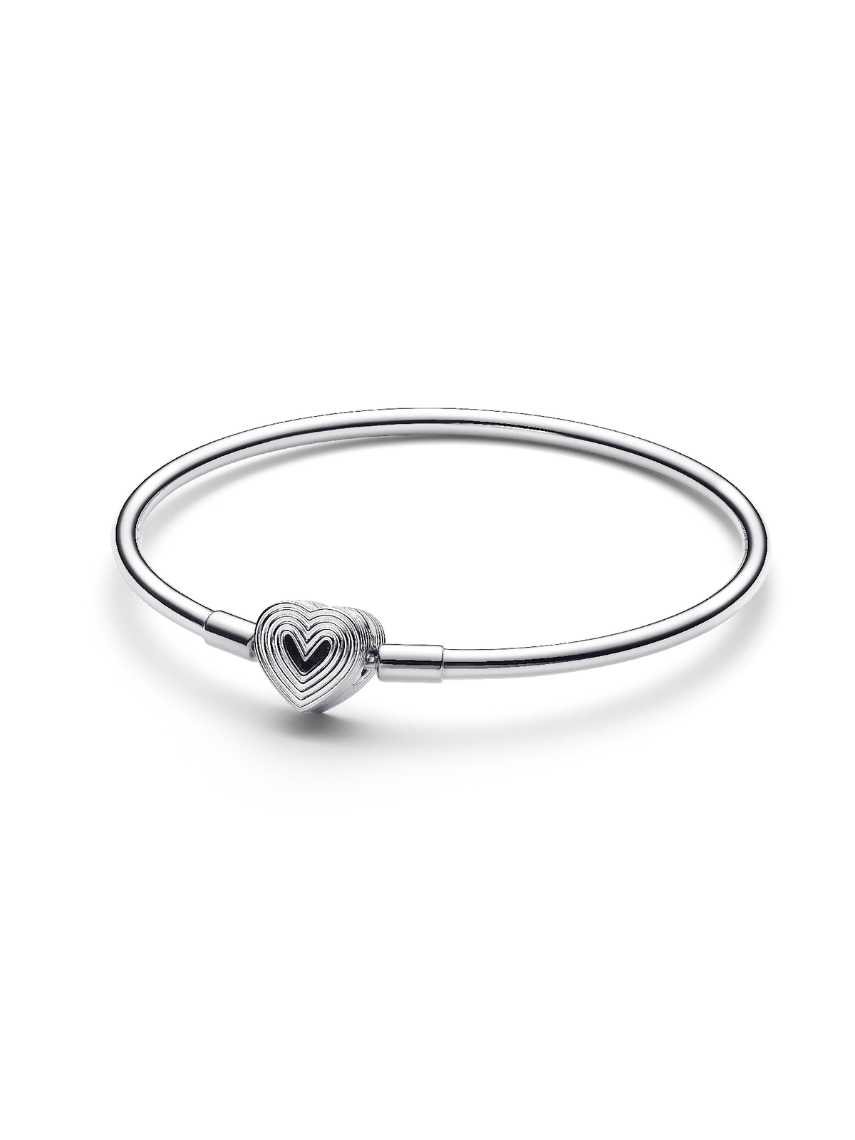 FINAL SALE - Radiating Heart Clasp Bangle