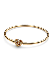 FINAL SALE - Celestial Heart Clasp Bangle