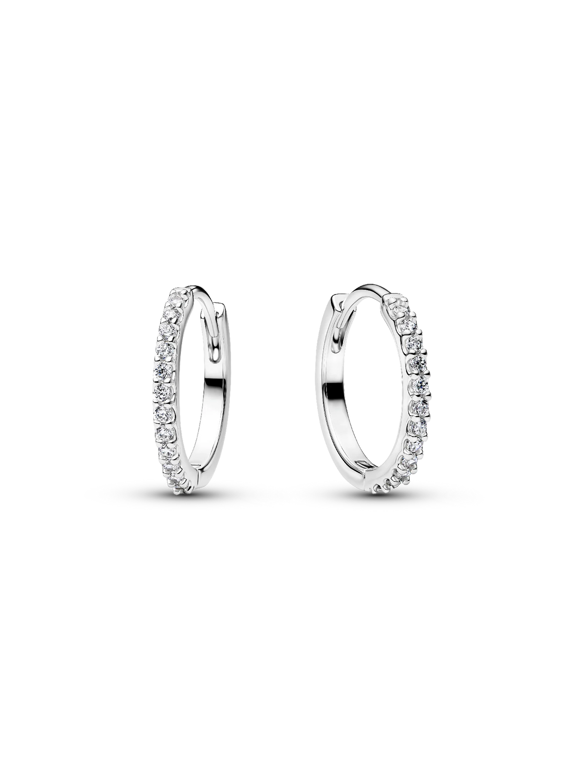 Sparkling Mini Hoop Earrings