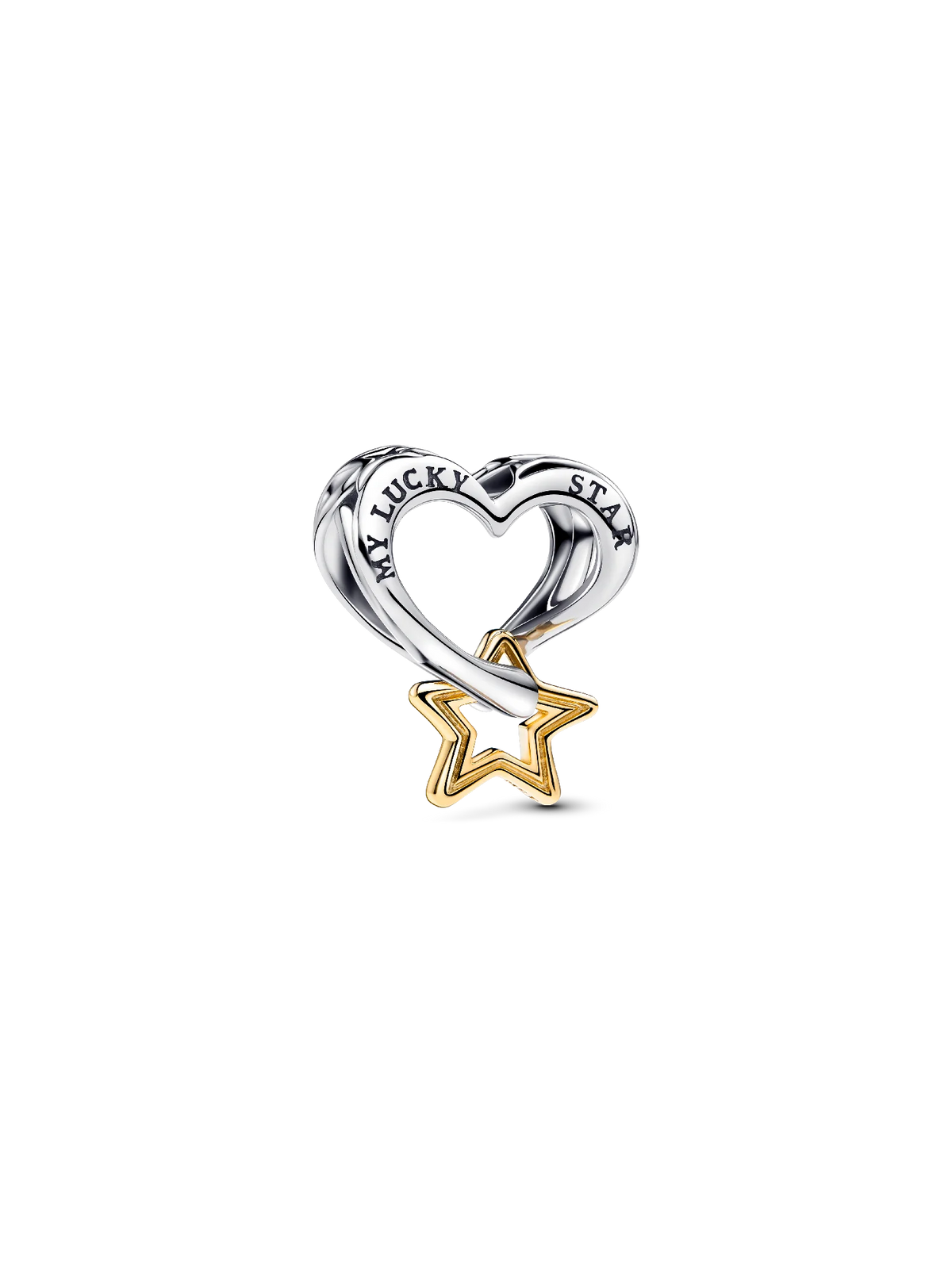 Lucky Star & Heart Charm